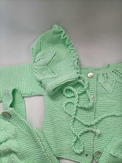 OTRAS. Conjunto punto verde varias piezas  T.0-3m
