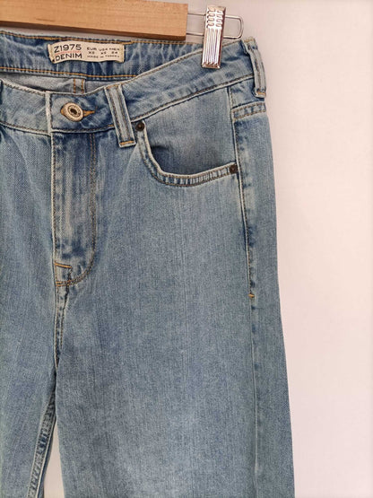 ZARA. Light denim trousers T.xs
