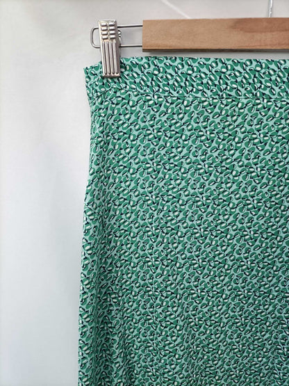 PEPPECORNS.Green midi skirt T.34