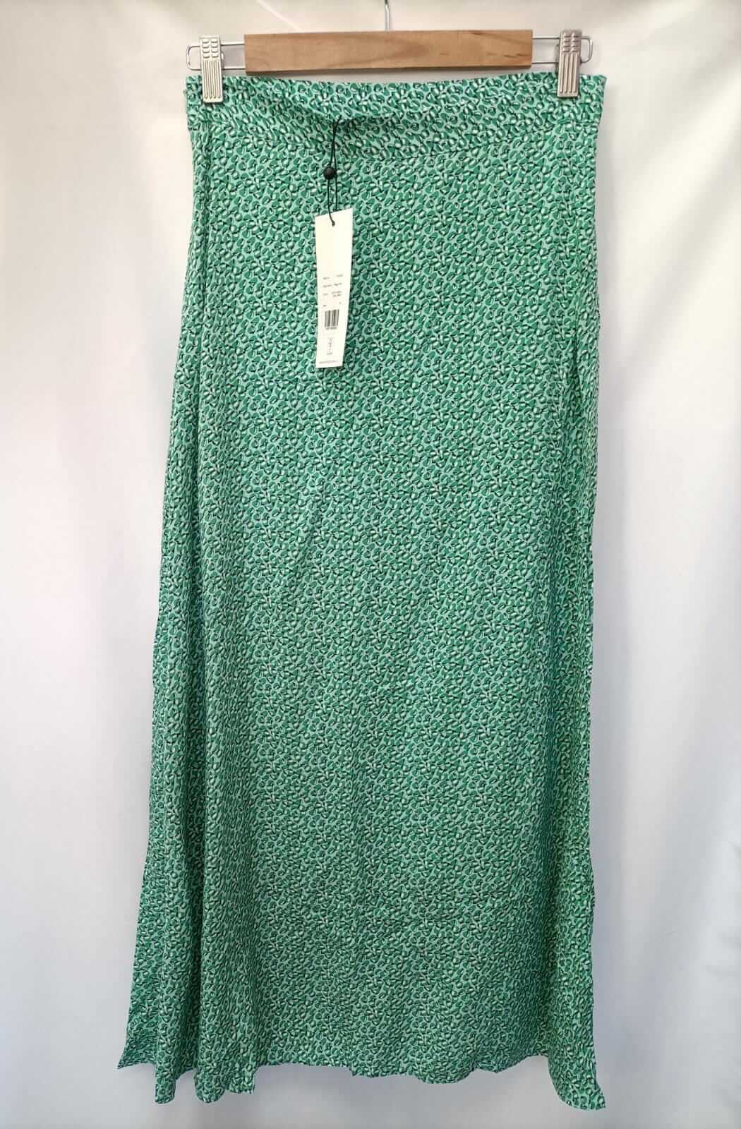 PEPPECORNS.Green midi skirt T.34