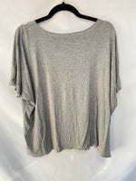 SHEIN.Camiseta básica gris TU(L)