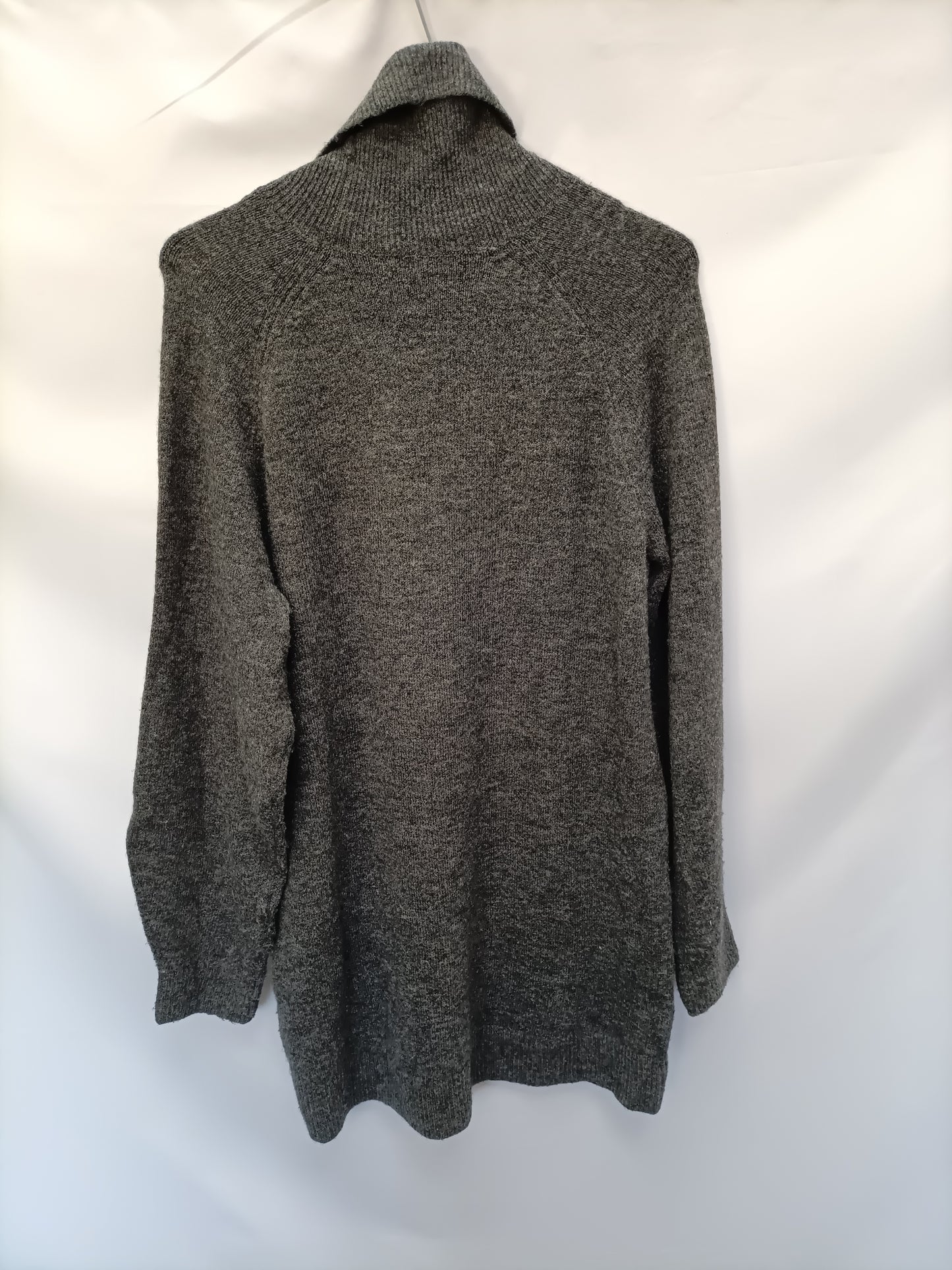 H&M. Jersey gris largo T.xs