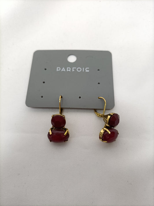 PARFOIS. Pendientes burdoes