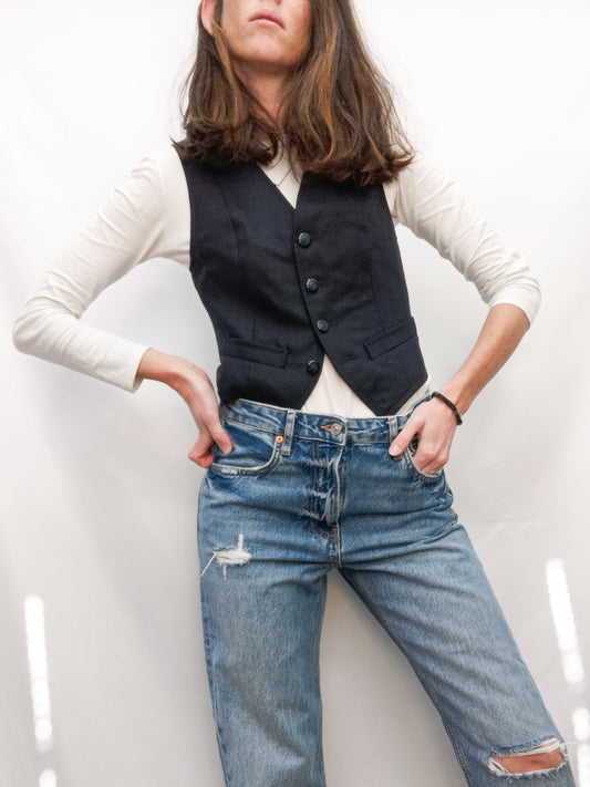 OTRAS. Cheleco azul T.u (s/m)