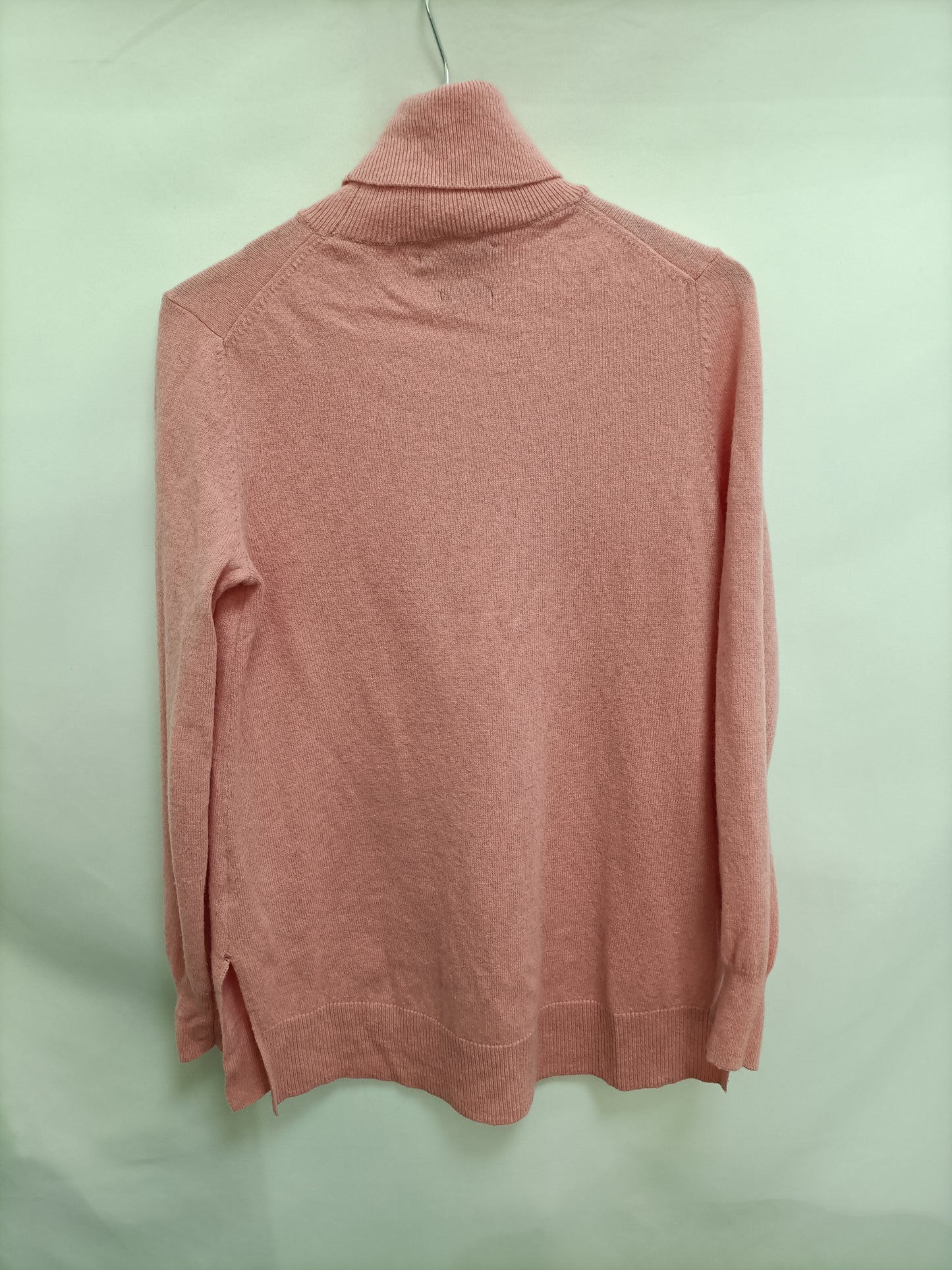 MASSIMO DUTTI. Jersey rosa Fluido CHASEMERE T.s