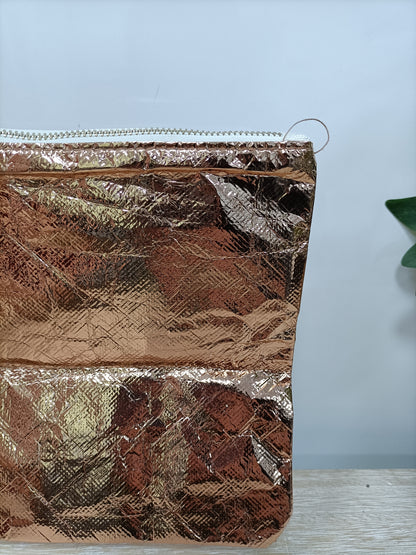 FOREVER21. Bronze bag