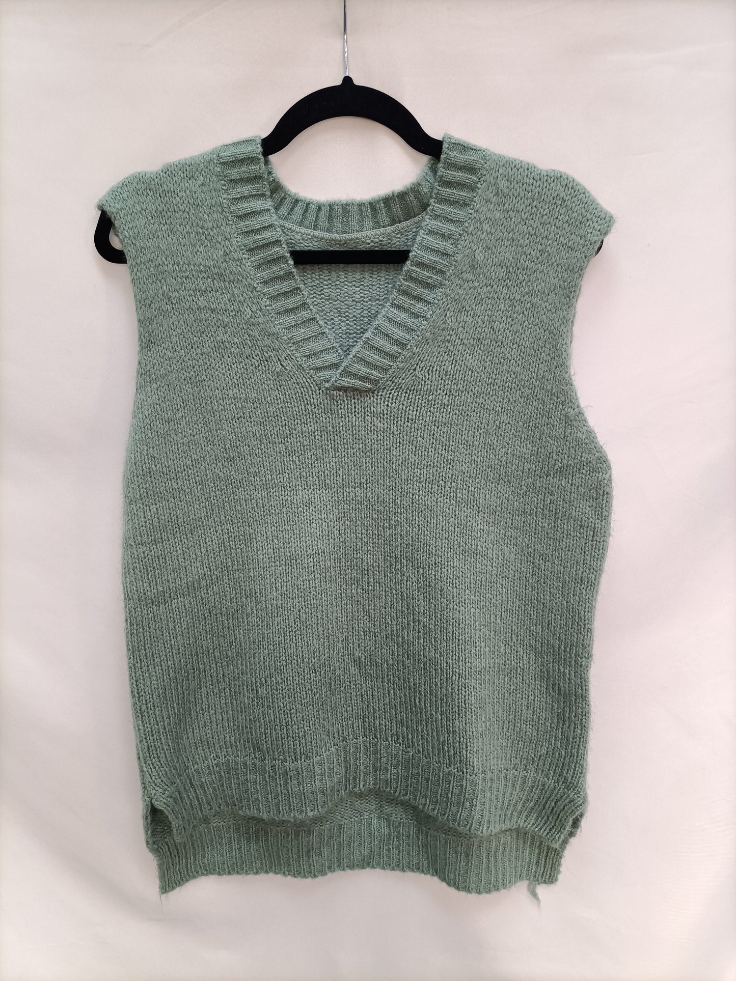 OTRAS. Chaleco verde agua T.u(m)