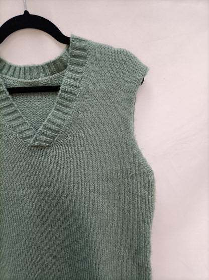 OTRAS. Chaleco verde agua T.u(m)