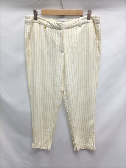 CORTEFIEL. Striped linen trousers, size 42