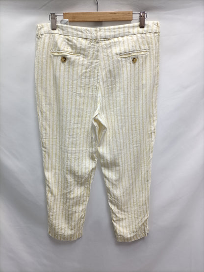 CORTEFIEL. Striped linen trousers, size 42