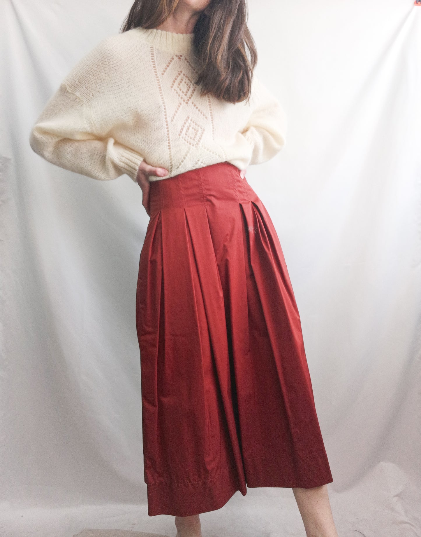 ZARA. Falda midi teja   T.s