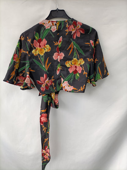 LOAVIES.Total look croptop y palazzo T.XS