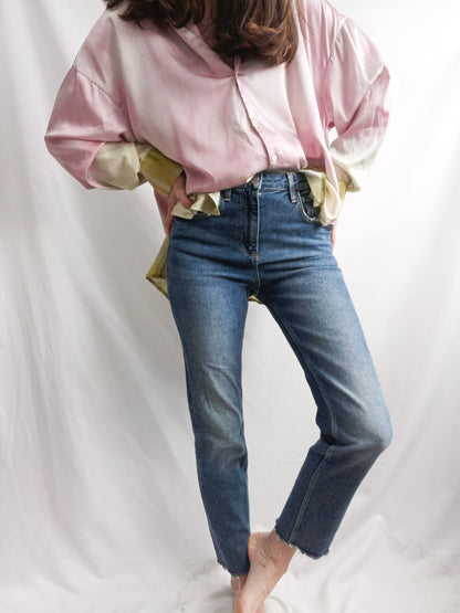 ZARA. Dark denim trousers size 36