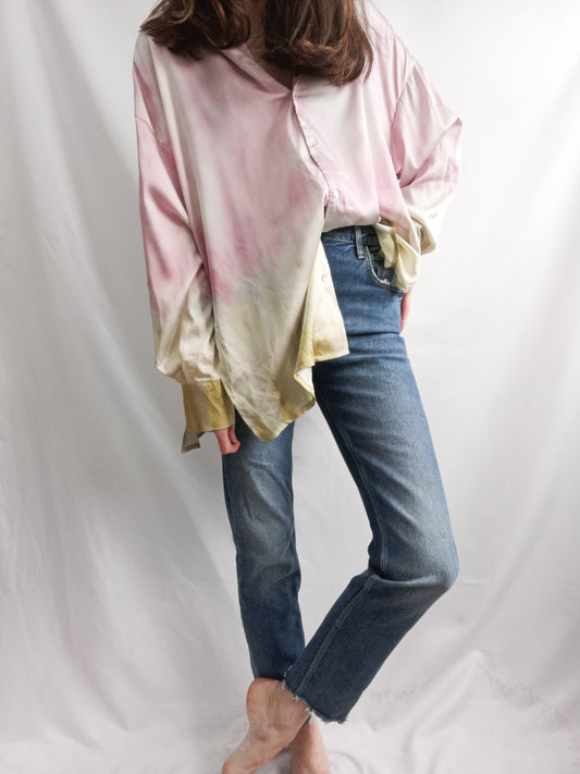 OTHERS. Flowy tie-dye blouse Tl