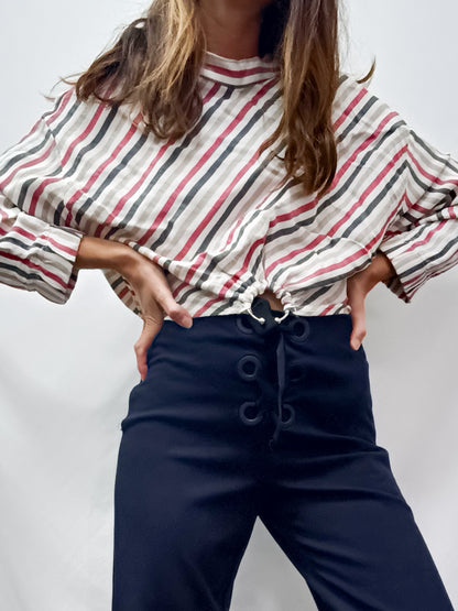 MARKET.BERSHKA.Blusa rayas T.L