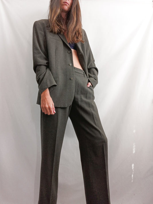 ZARA. Total green look S.38/40