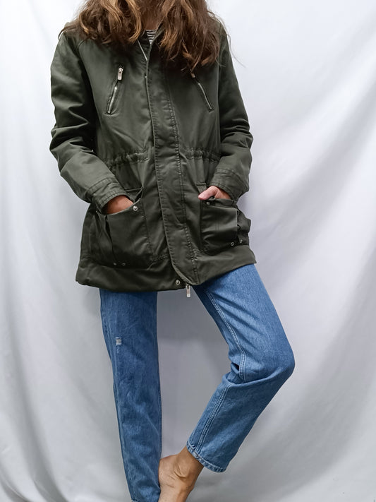 STRADIVARIUS. Trench estilo barbourT.m