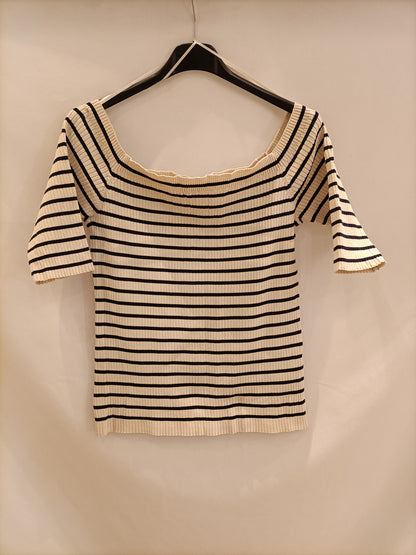 ZARA. Top rayas marineras T.xl
