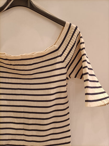 ZARA. Top rayas marineras T.xl