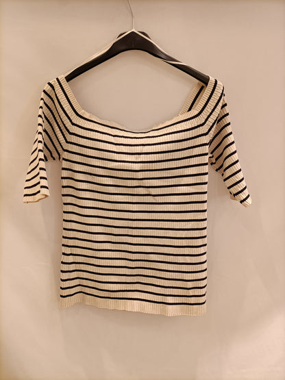 ZARA. Top rayas marineras T.xl