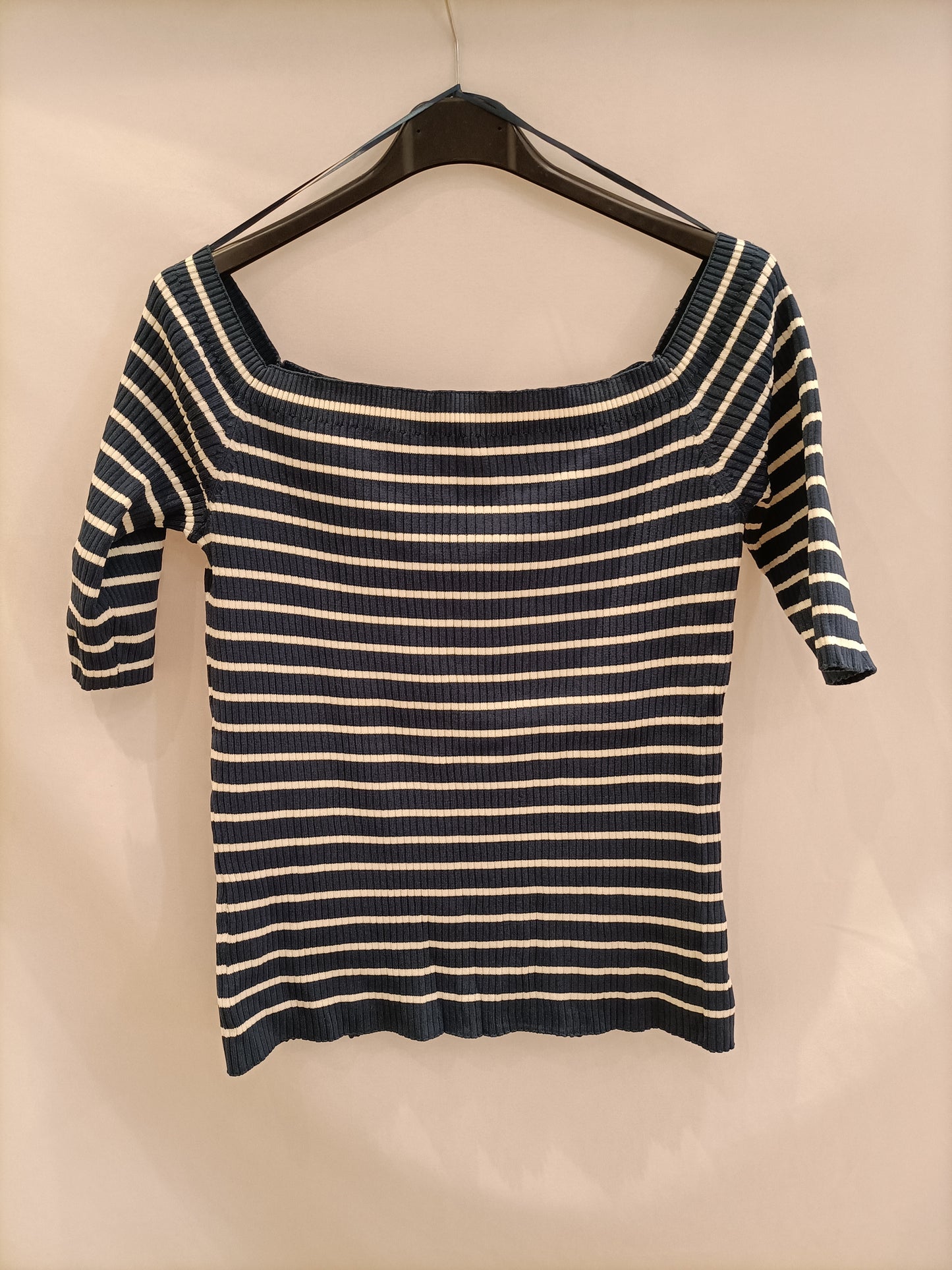 ZARA. Top rayas marineras T.xl