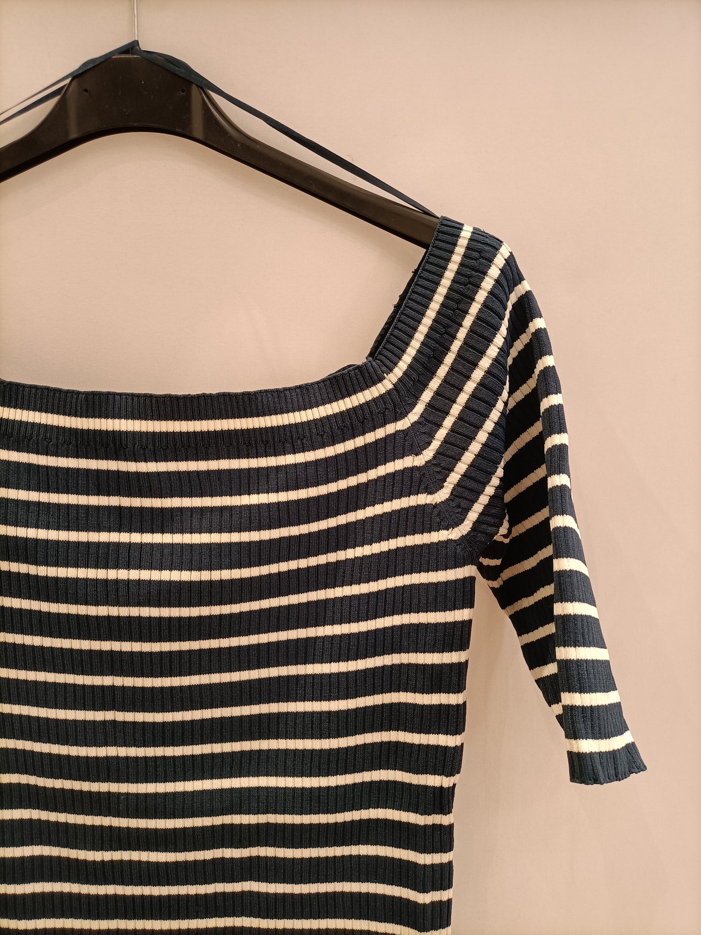 ZARA. Top rayas marineras T.xl