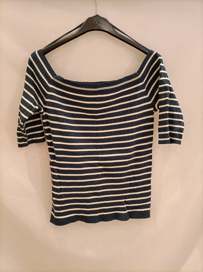 ZARA. Top rayas marineras T.xl