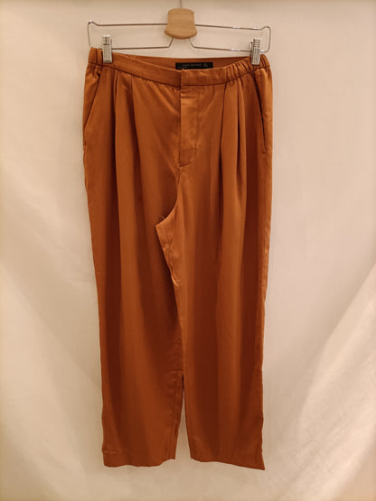 ZARA. Flowing tile trousers Tm