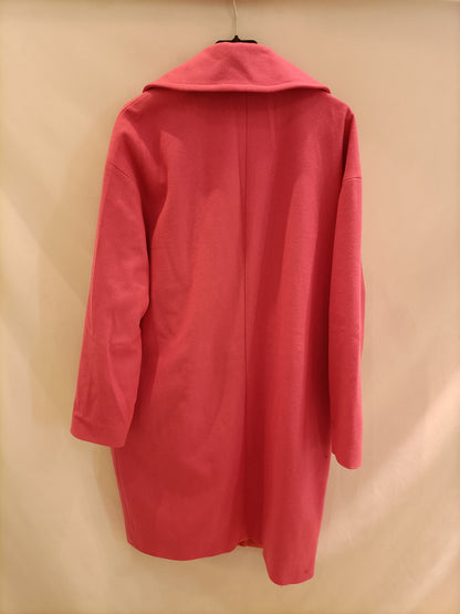 ASOS. Oversized pink cloth coat S.38 (tara)