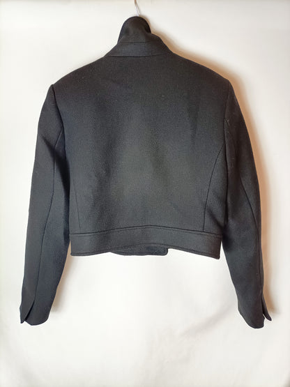 ZARA. Chaqueta paño botones dorados. T M