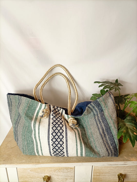 NATURA. Bolso tela étnico