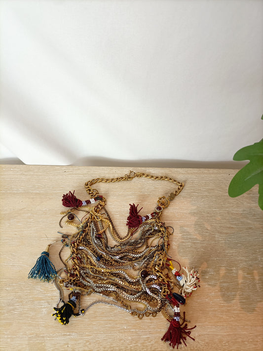 JUICY COUTURE. Colla abalorios