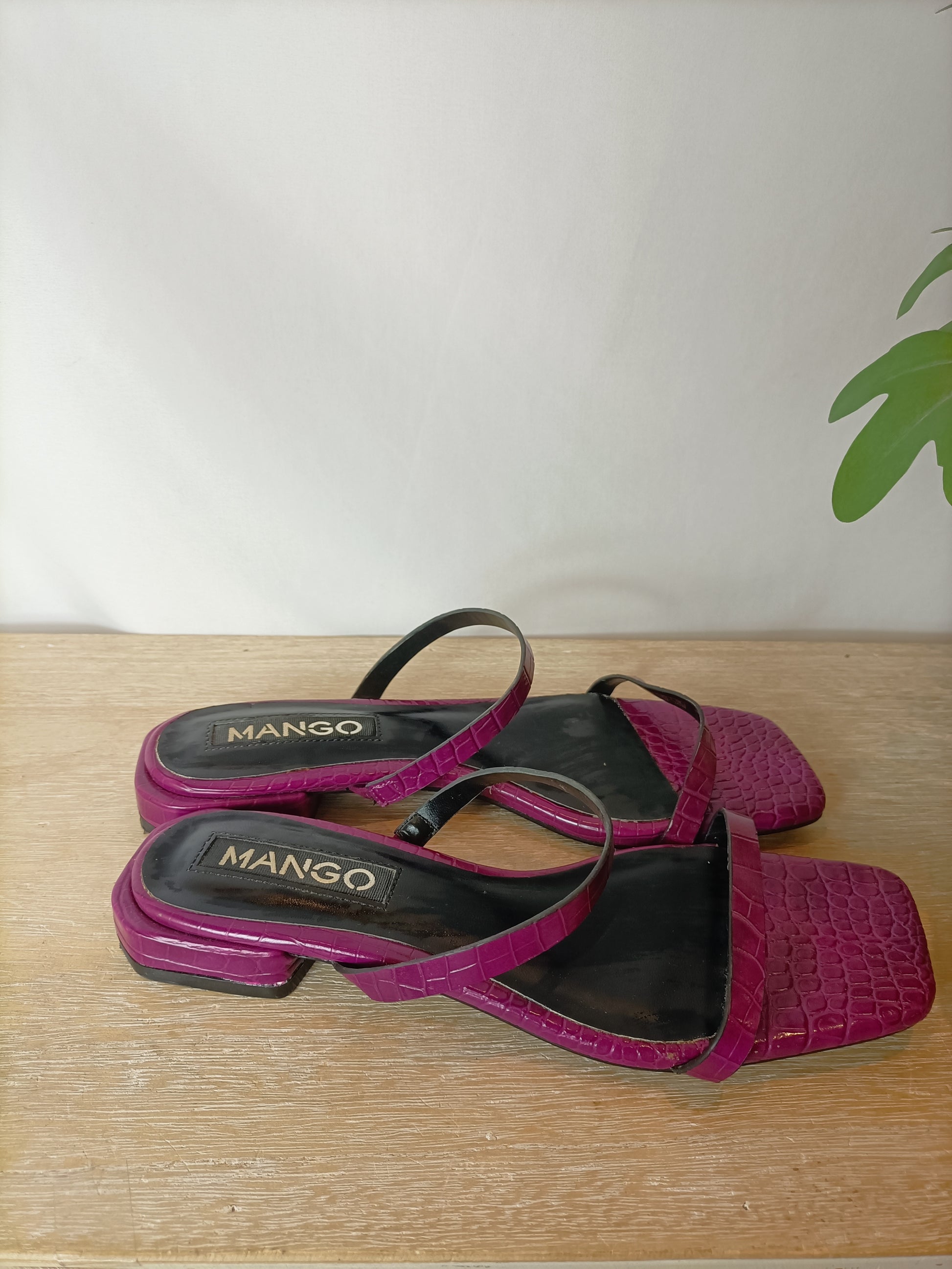 Sandalia burdeos serpiente – Hibuy market1