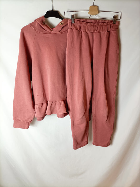 CARLOTA&CO. Total look pantalón y sudadera felpa. T M/L (S)