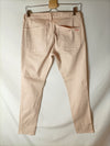 BA&SH. Pantalones pitillo rosa claro. T 1 (36)