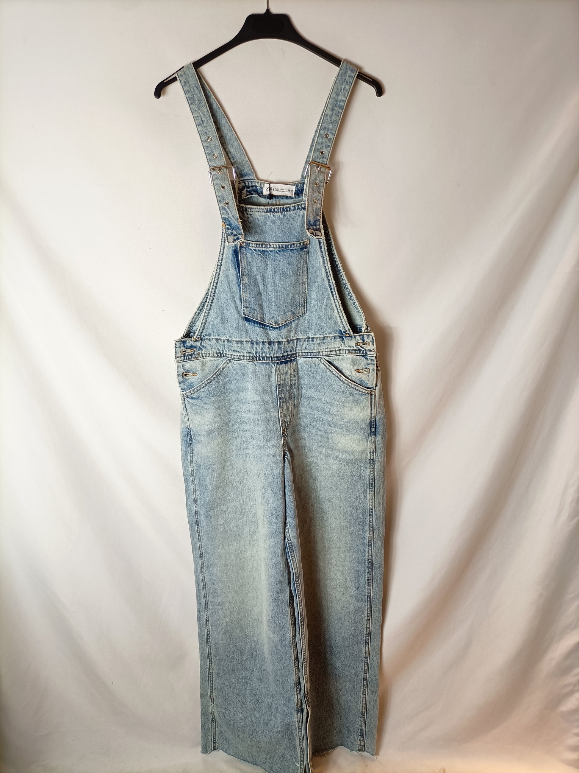 Petos Monos Tejanos Zara Monos Tejanos Para Mujer Boohoo Mono