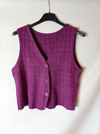 OTRAS. Total look chaleco y pantalón. T S