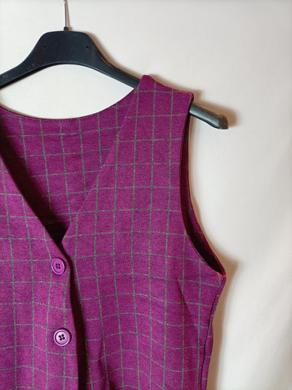 OTRAS. Total look chaleco y pantalón. T S