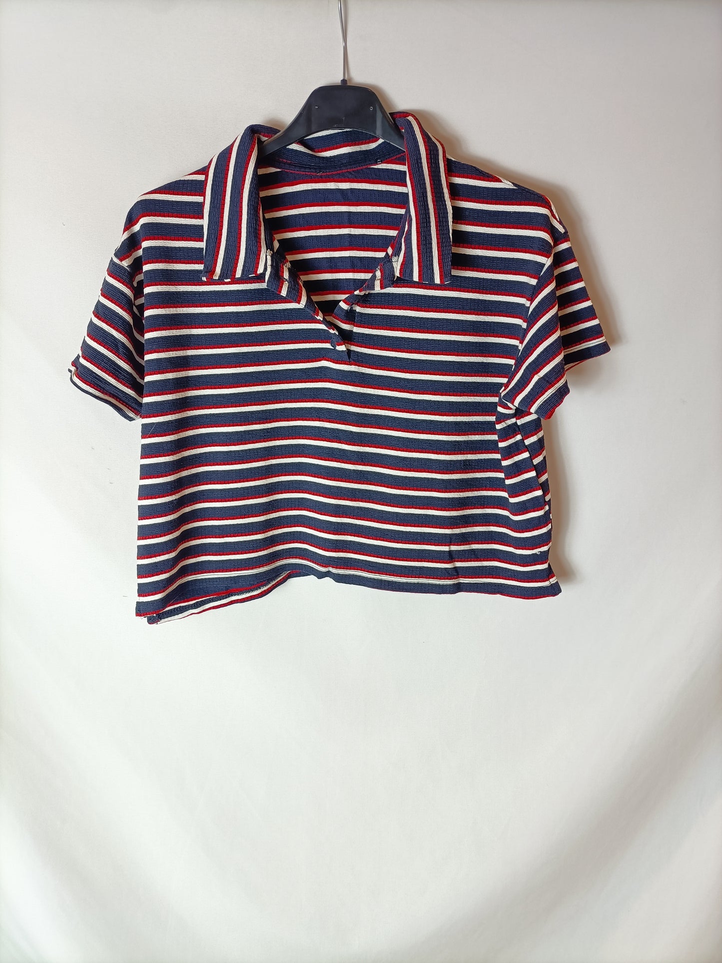 OTRAS. Top rayas azules y rojos T.u(m)