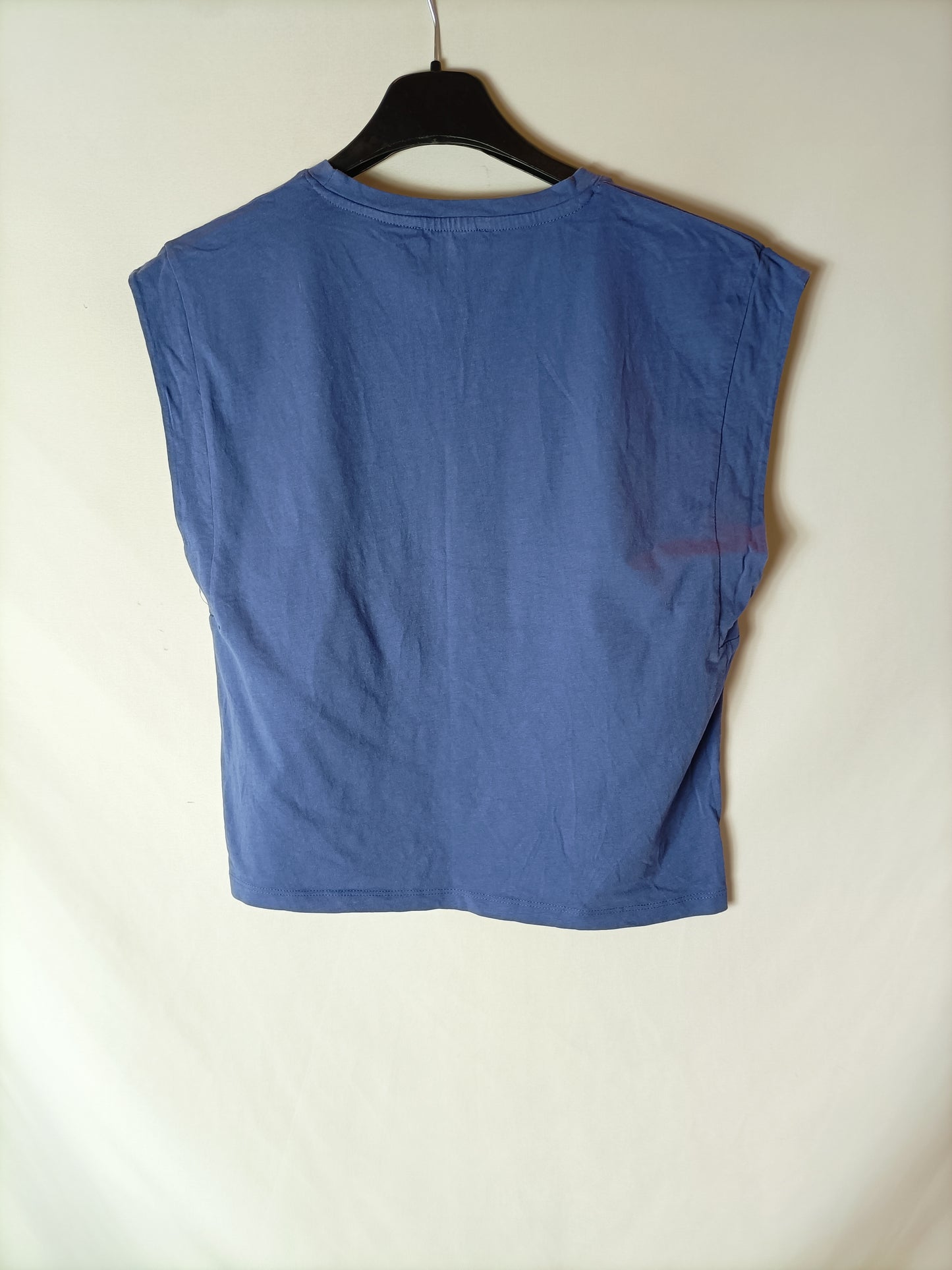 ZARA. Top azul T.s