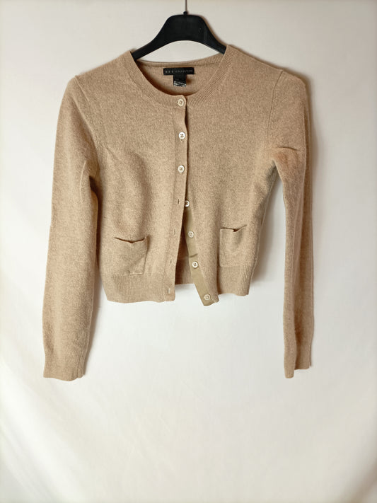 MANGO. Rebeca beige. T. M (XS)