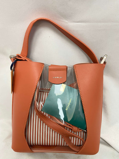 JOE&MR.JOE.Bolso doble textura