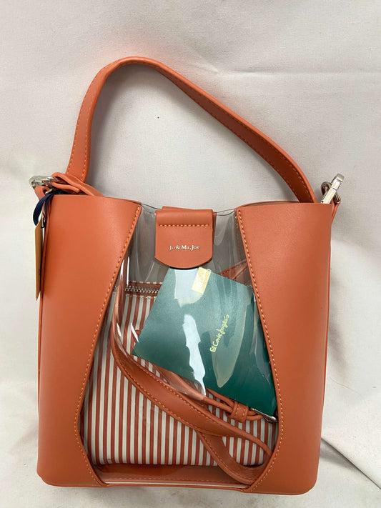 JOE&MR.JOE.Bolso doble textura