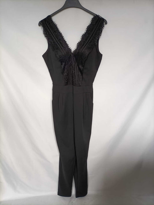 OTRAS. Mono negro encaje Tu (s/m)