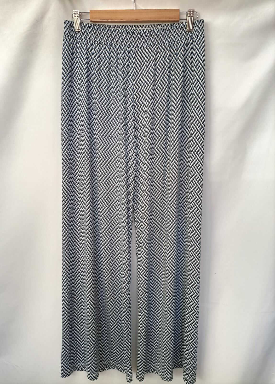PEOTE. Printed palazzo pants size 4 (m/l)