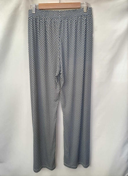 PEOTE. Printed palazzo pants size 4 (m/l)