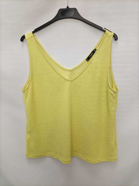 MANGO. Top amarillo textura T.m