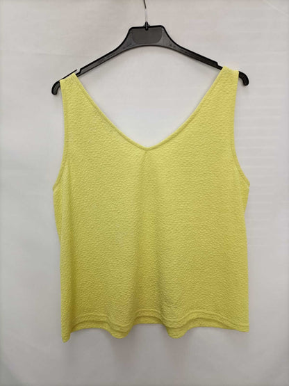 MANGO. Top amarillo textura T.m