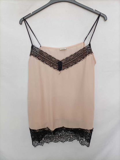 PIMKIE.Top lencero rosa T.M/L