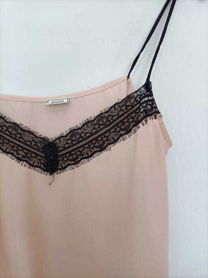 PIMKIE.Top lencero rosa T.M/L